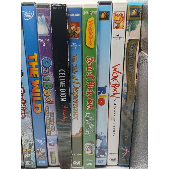 Lot Of 21 Family/Kids DVD'S Cartoons, Classics, Christmas, Disney, Santa Clause - Picture 3 of 16